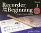 RECORDER FROM THE BEGINNING BOOK cover
